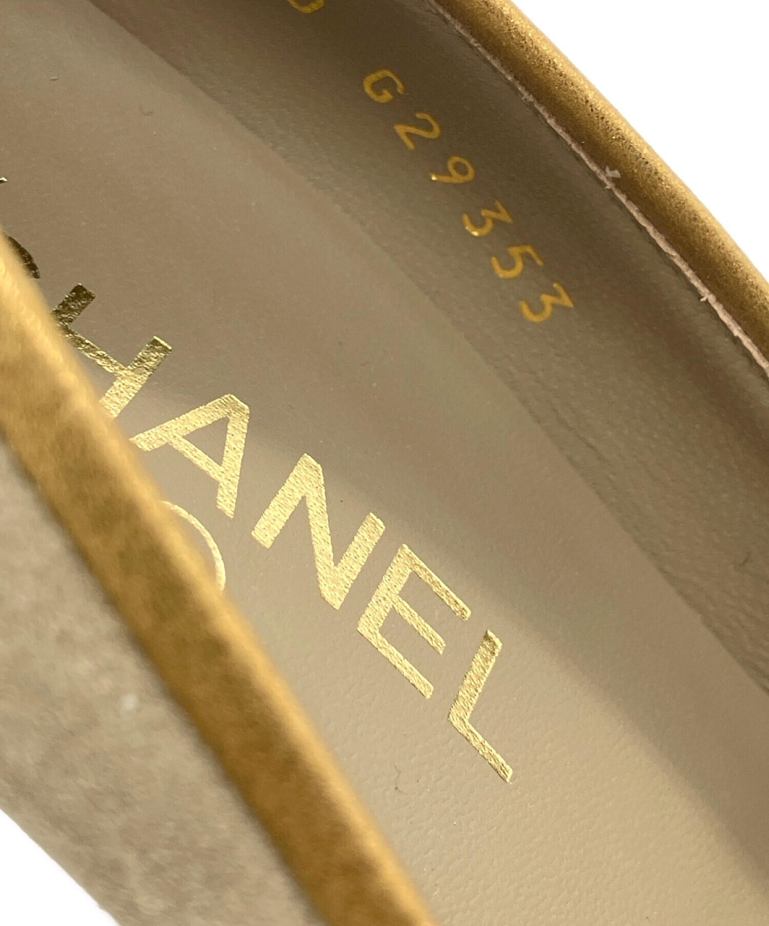 中古・古着通販】CHANEL (シャネル) スウェードパンプス ベージュ