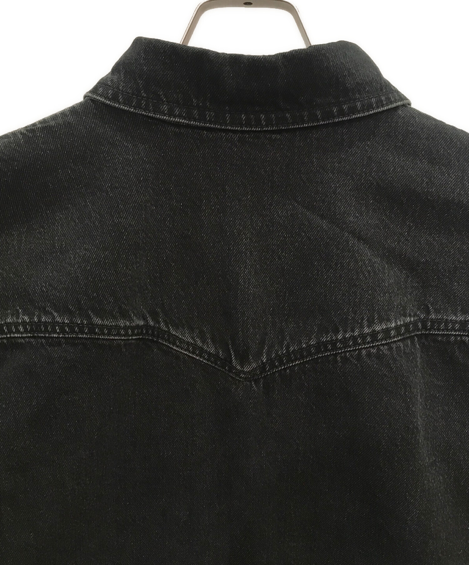 中古・古着通販】BALENCIAGA (バレンシアガ) ショート丈デニムシャツ