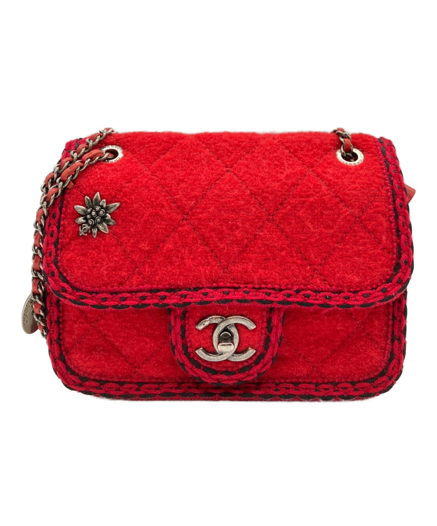 中古・古着通販】CHANEL (シャネル) エーデルワイスチェーンショルダー