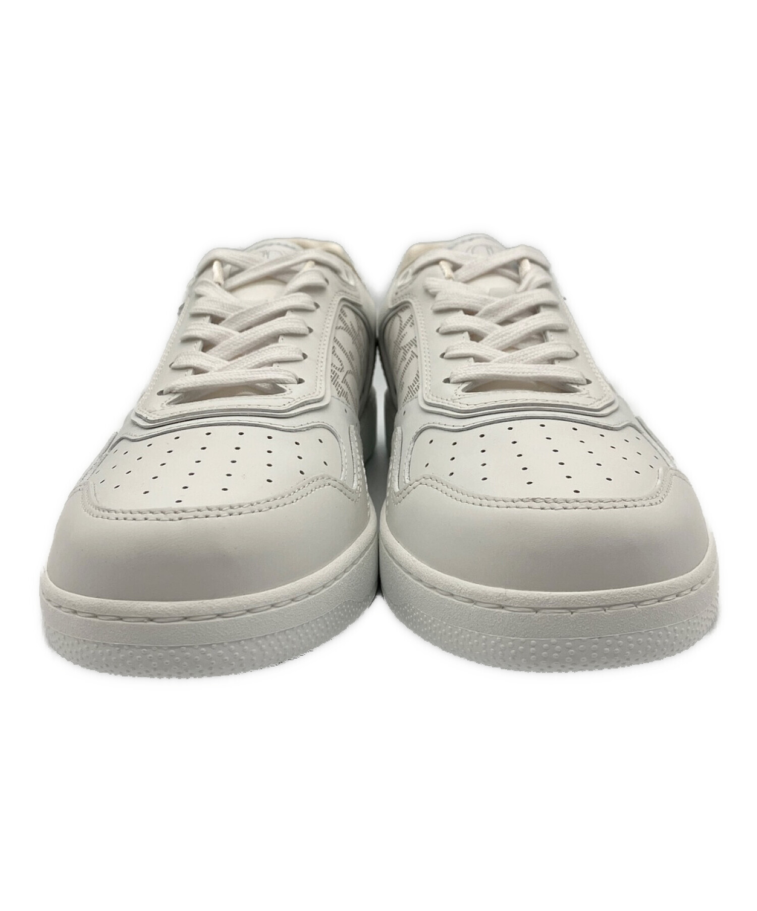 数回程度使用Dior ディオール B27 スニーカー ホワイト グレー 中古・古着通販】Christian Dior (クリスチャン ディオール) B27 ロー