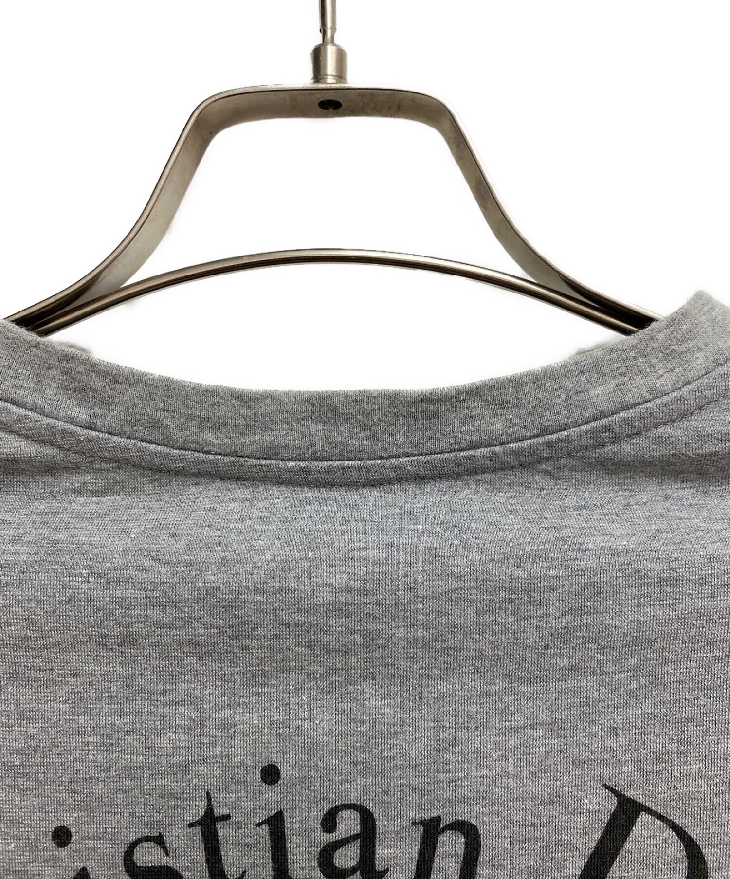 Dior プリントTシャツ グレー　半袖 中古・古着通販】Dior (ディオール) Atelier Printed Tee ライトグレー