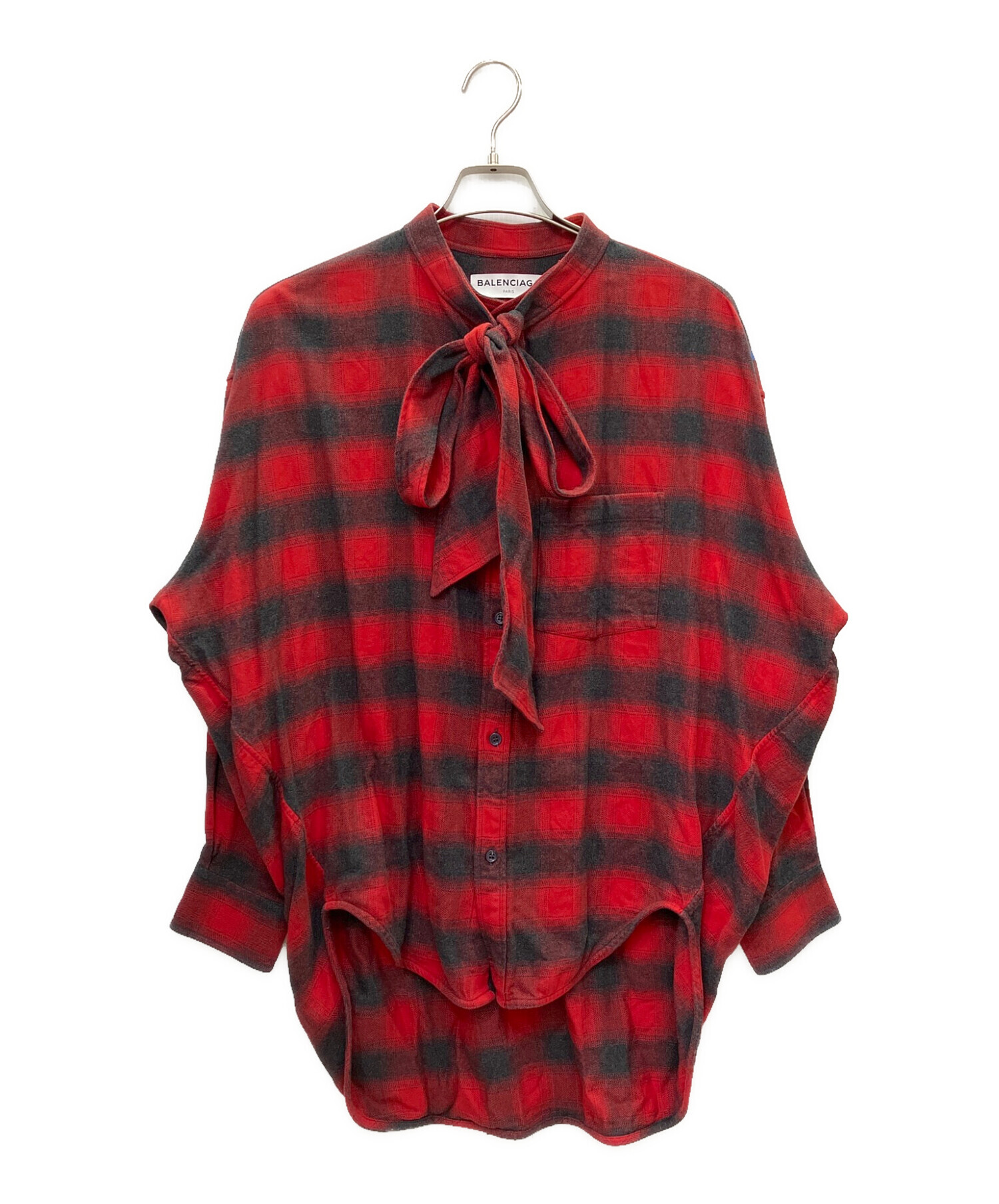 中古・古着通販】BALENCIAGA (バレンシアガ) バックロゴボウタイ 