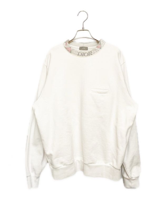 美品 23SS DIOR ネックロゴ プルオーバースウエット シャツ サイズM 中古・古着通販】Christian Dior (クリスチャン ディオール) 23SS