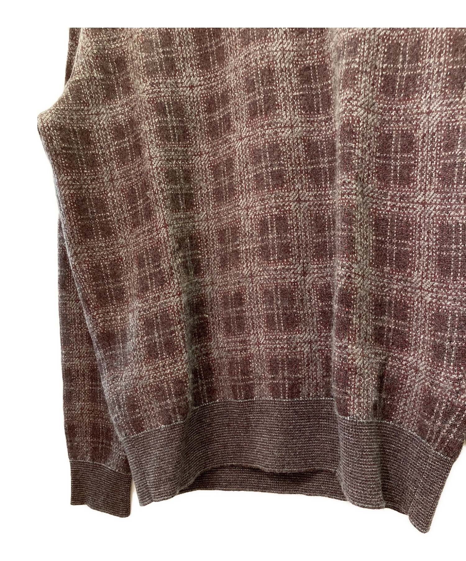 中古・古着通販】LORO PIANA (ロロピアーナ) カシミヤ×シルク チェック