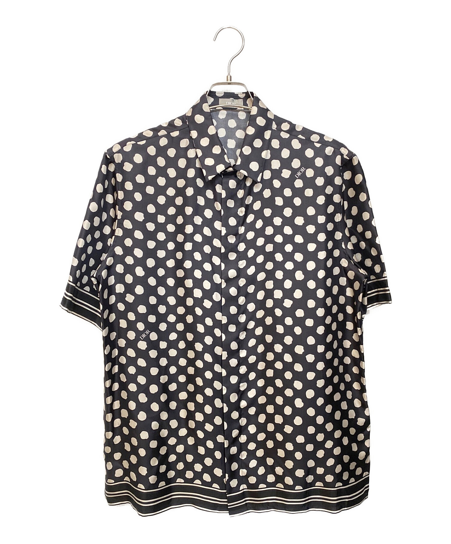 Christian Diorクリスチャン ディオール 半袖シャツ シルク100% 中古・古着通販】Christian Dior (クリスチャン ディオール) シルク