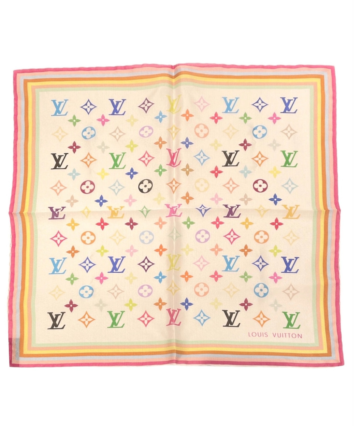 美品　ルイヴィトン　スカーフ モノグラム 中古・古着通販】LOUIS VUITTON (ルイ ヴィトン) マルチモノグラム
