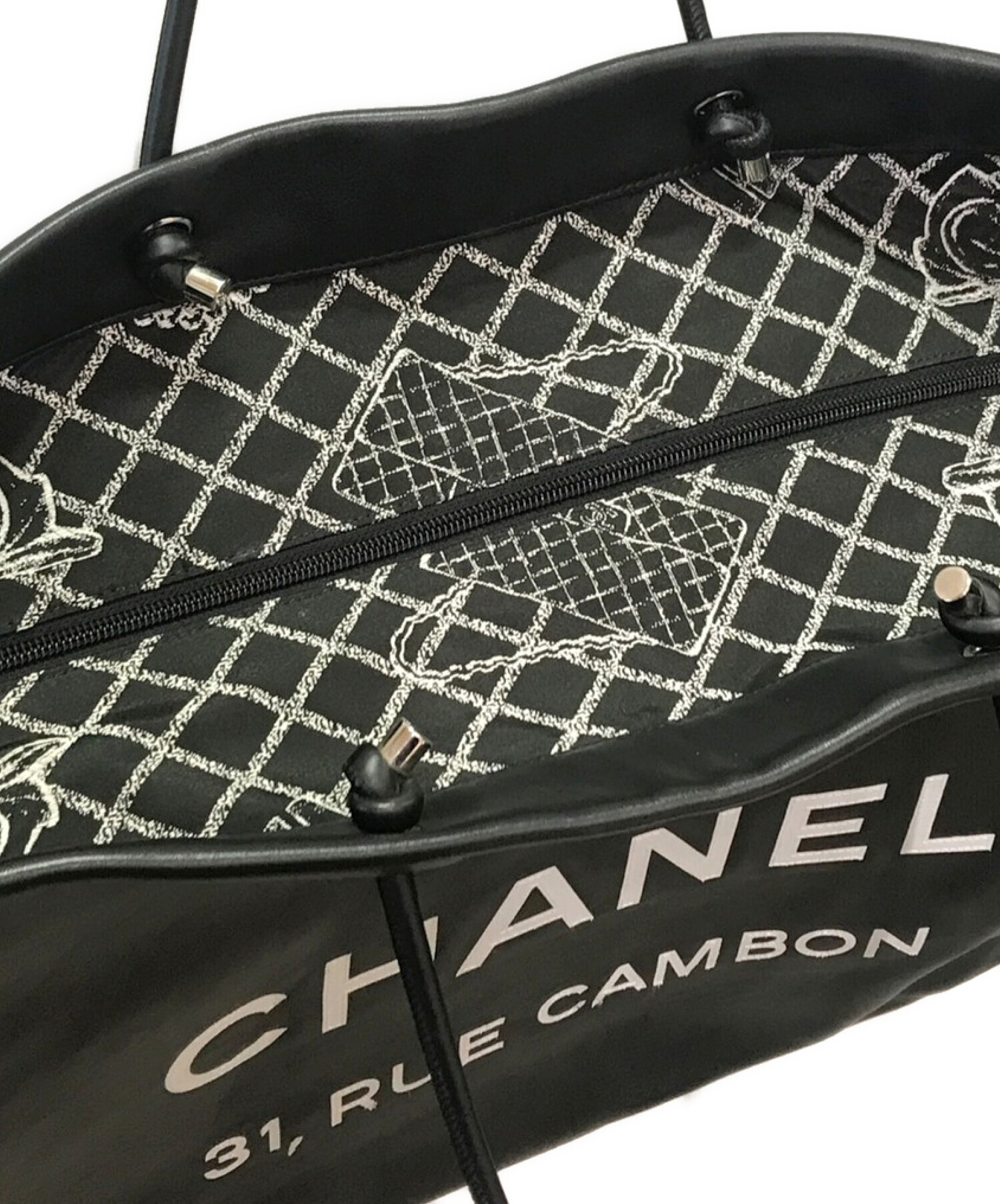 中古・古着通販】CHANEL (シャネル) エッセンシャルトートバッグ 