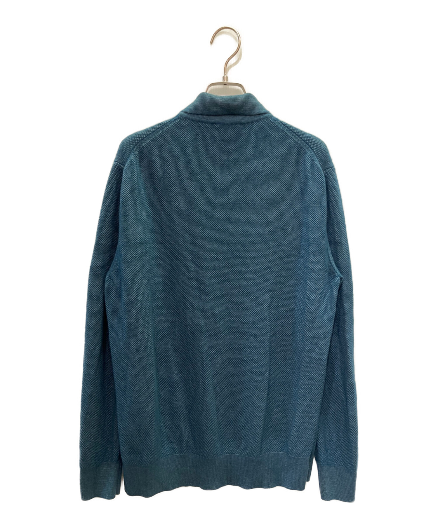 中古・古着通販】LORO PIANA (ロロピアーナ) 長袖ニットポロシャツ