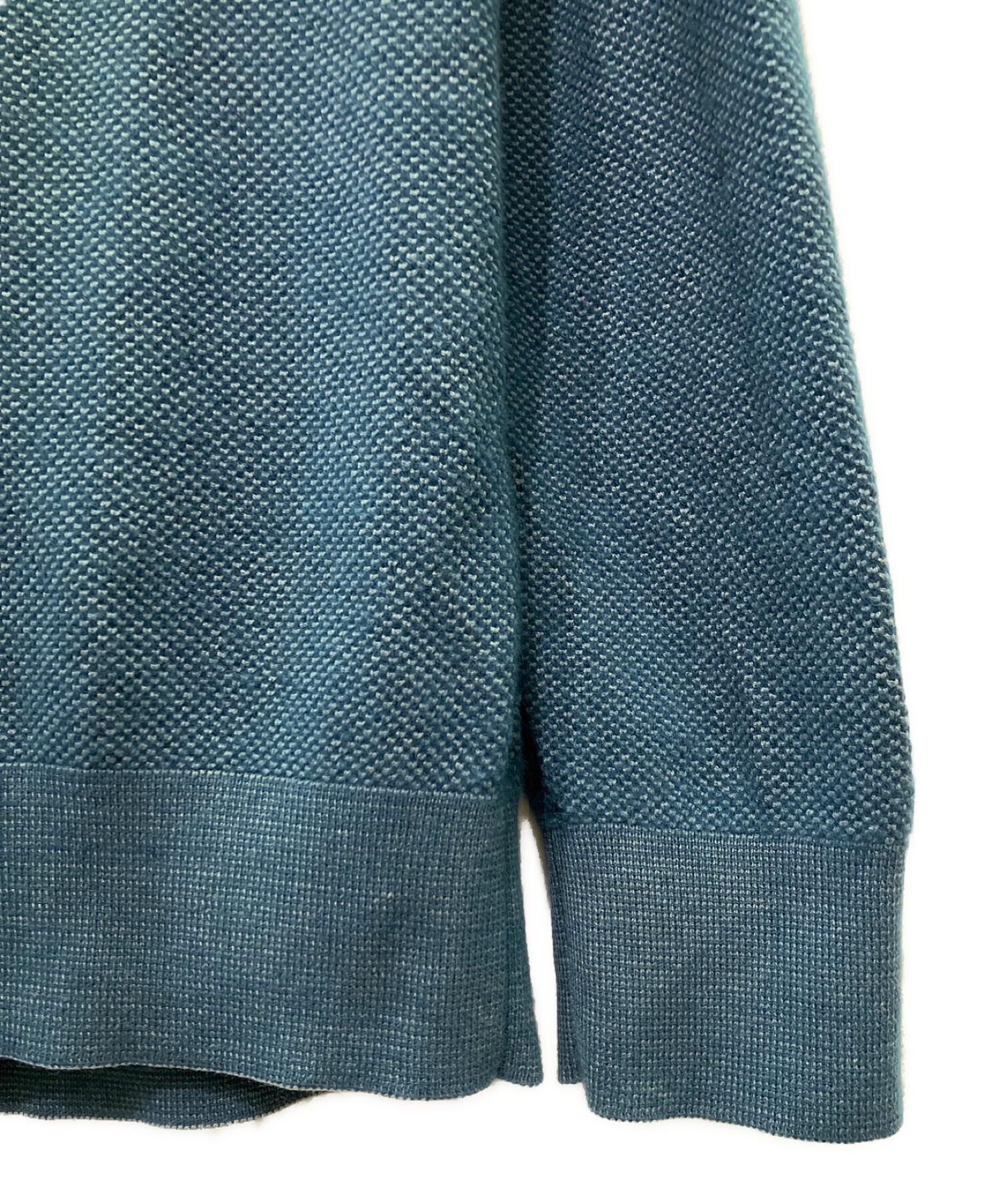 中古・古着通販】LORO PIANA (ロロピアーナ) 長袖ニットポロシャツ