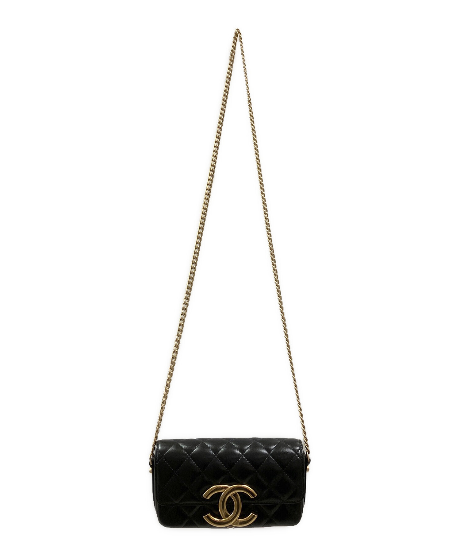 中古・古着通販】CHANEL (シャネル) チェーンショルダーバッグ