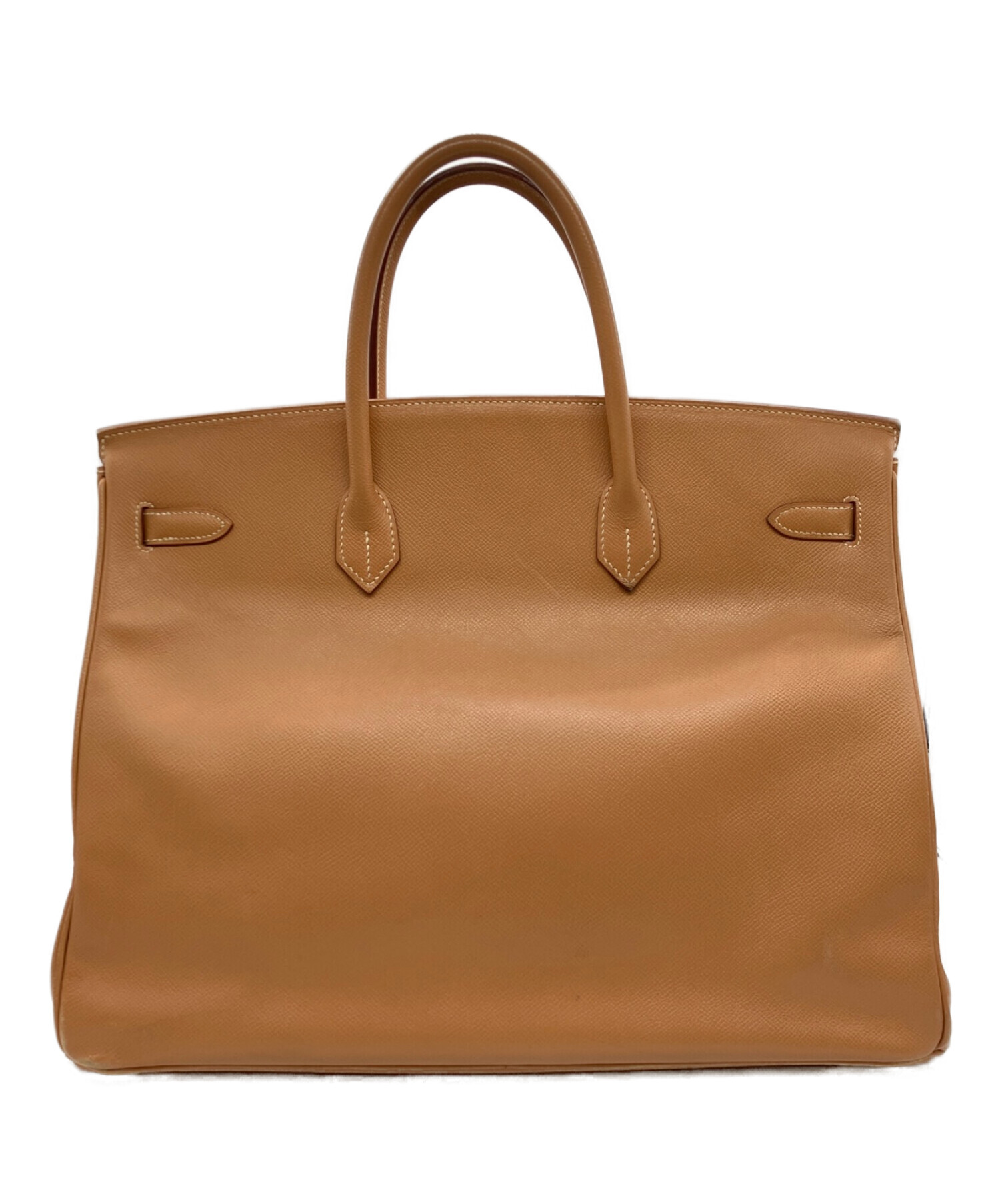 中古・古着通販】HERMES (エルメス) バーキン40 ナチュラル×ゴールド