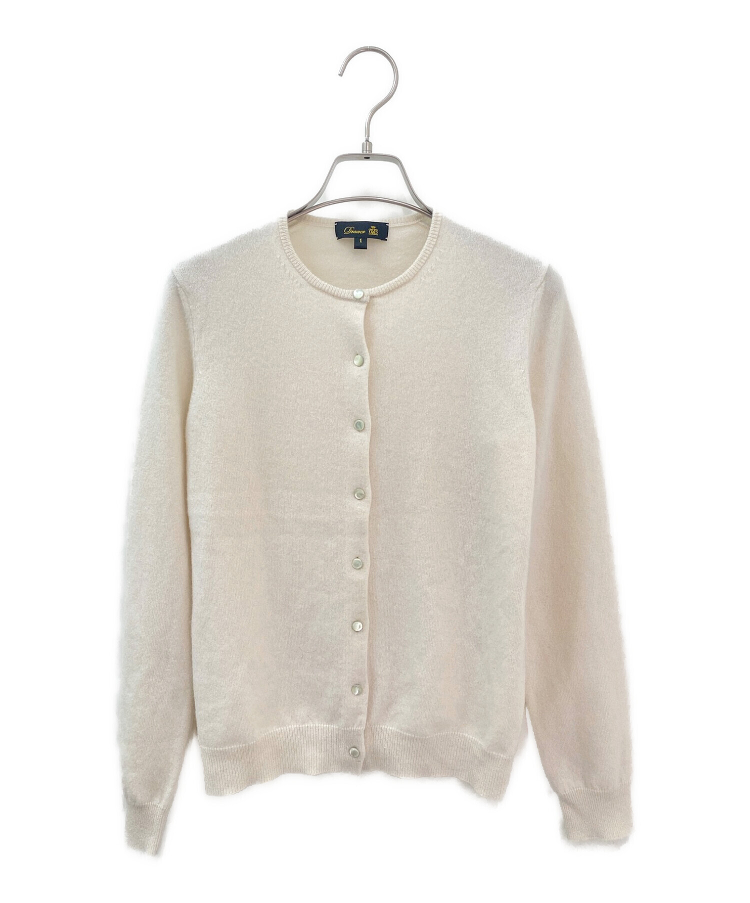 Drower カシミアカーディガン DRAWER ドゥロワー カシミヤ 100
