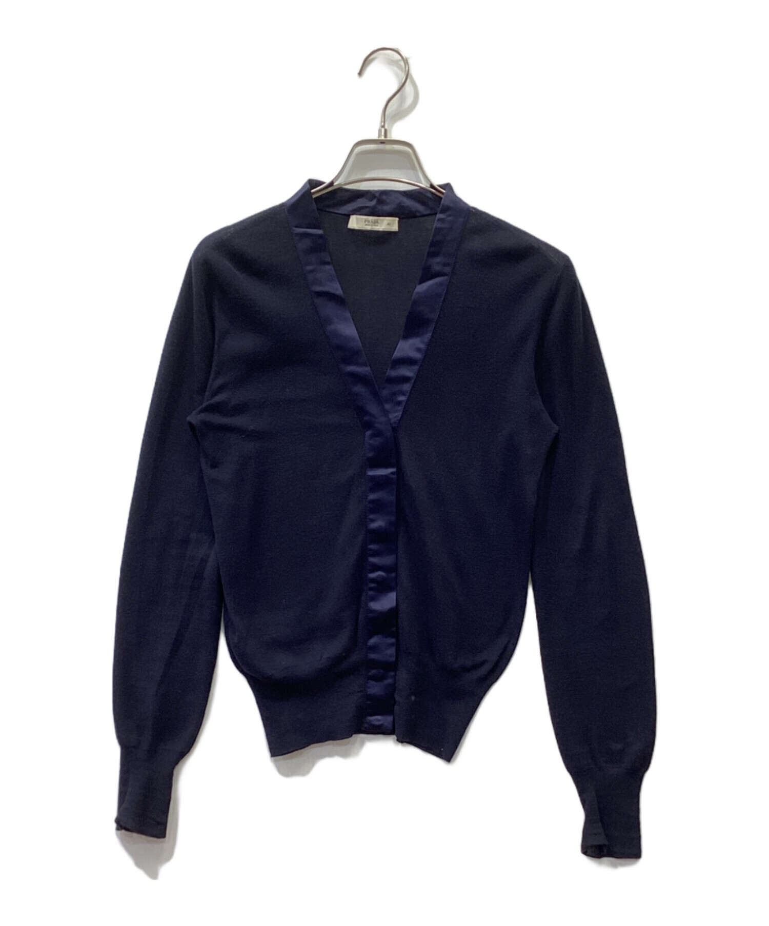 中古・古着通販】PRADA (プラダ) CARDIGAN ネイビー サイズ:40 
