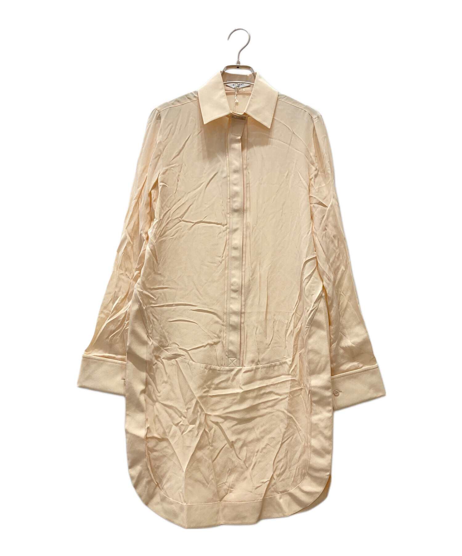 中古・古着通販】GIVENCHY (ジバンシィ) シルクシャツワンピース 