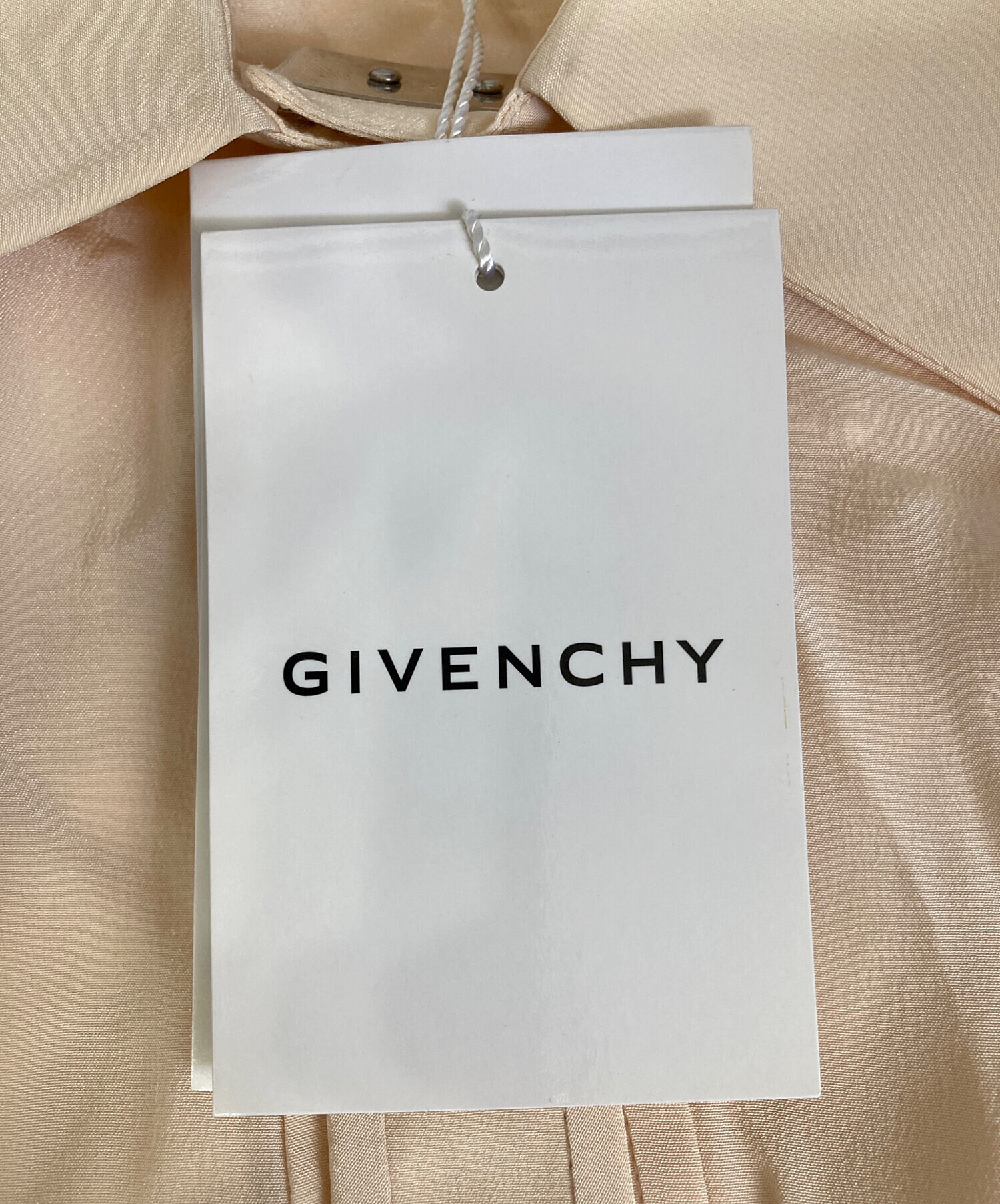 中古・古着通販】GIVENCHY (ジバンシィ) シルクシャツワンピース 