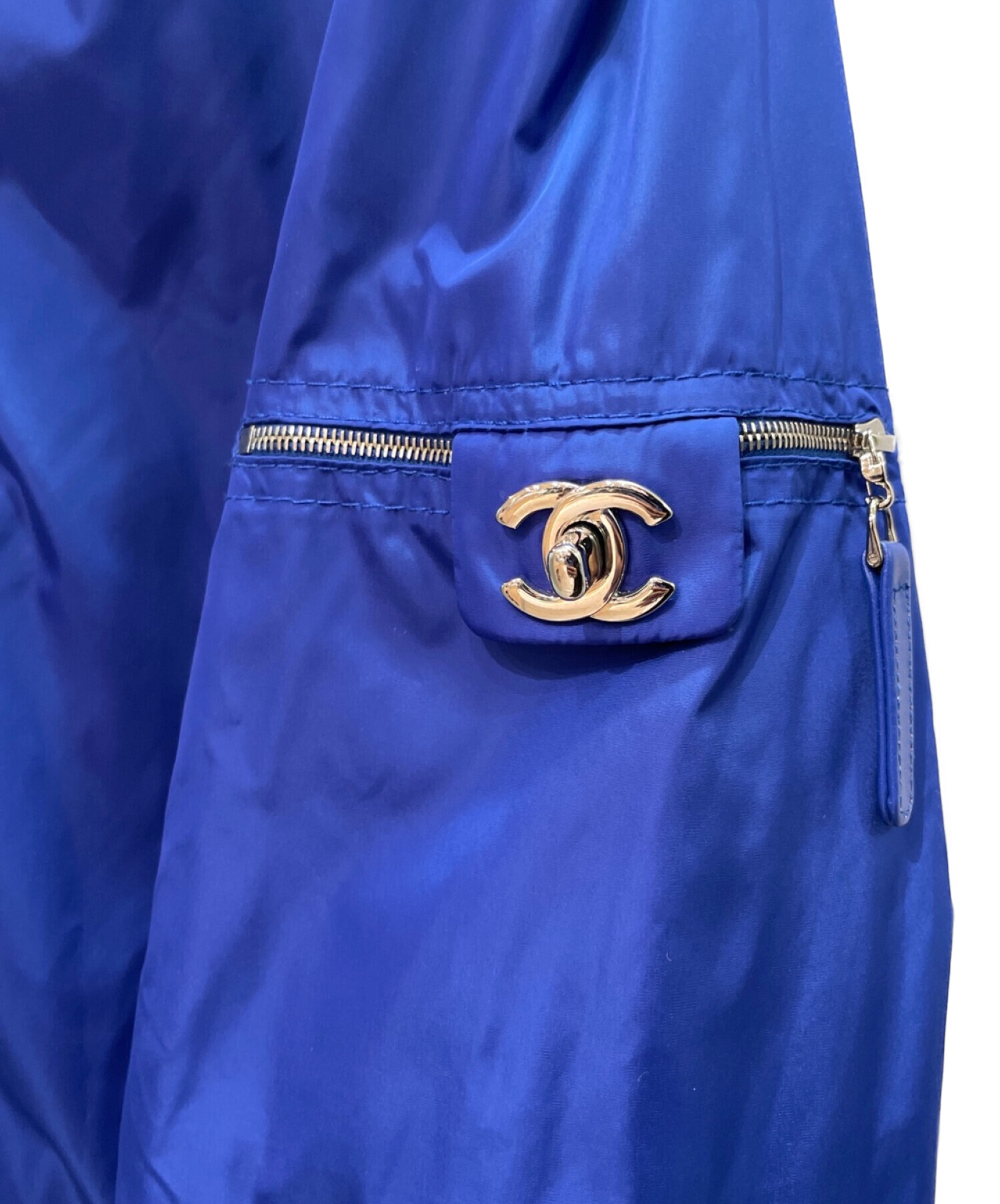 中古・古着通販】CHANEL (シャネル) ナイロンフーディージャケット