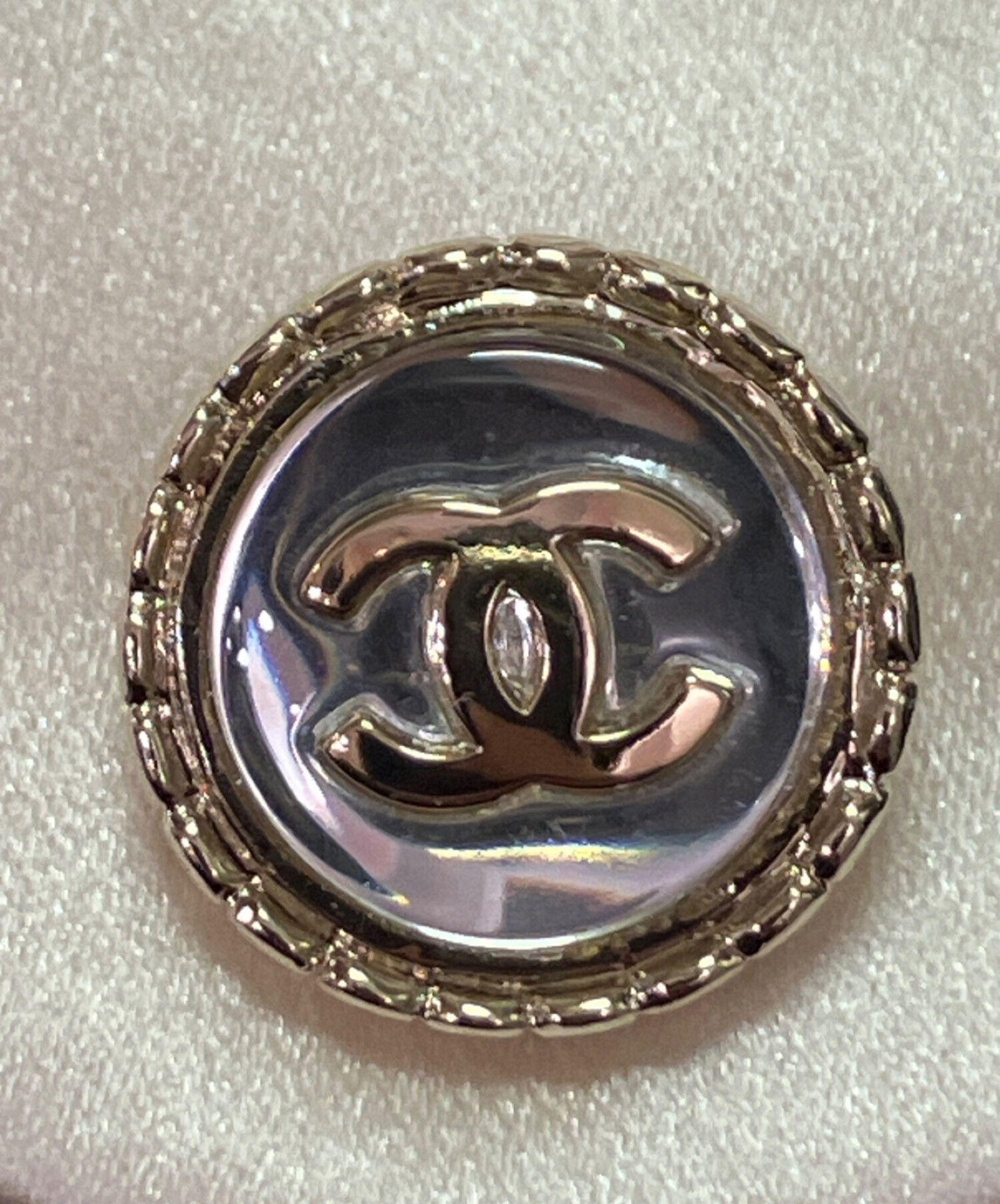 中古・古着通販】CHANEL (シャネル) シルクシャツジャケット ベージュ 