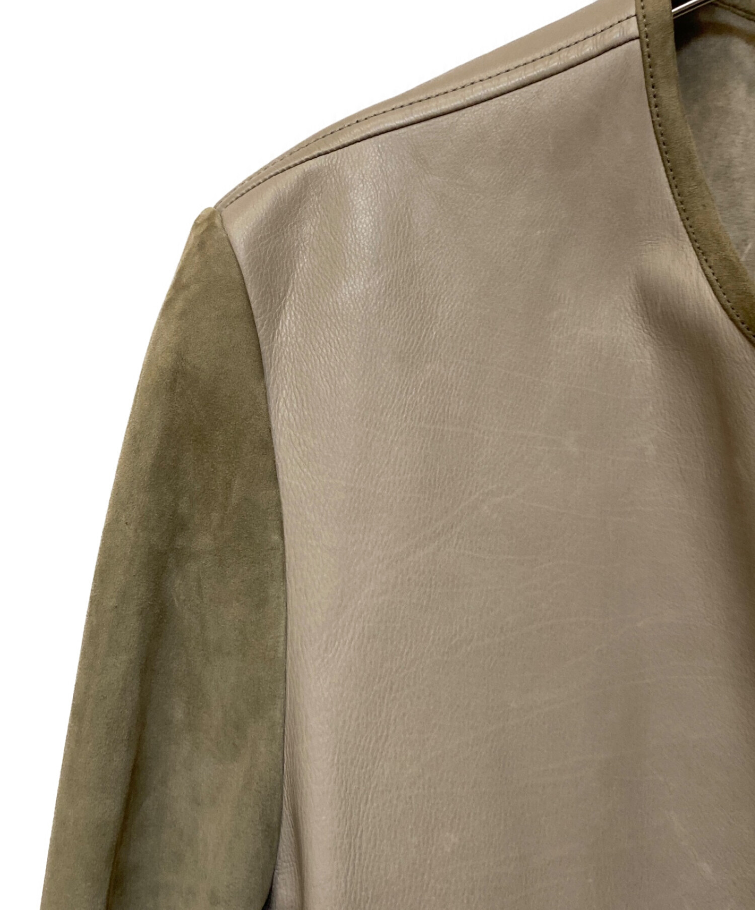 中古・古着通販】BOTTEGA VENETA (ボッテガベネタ) スウェード切替