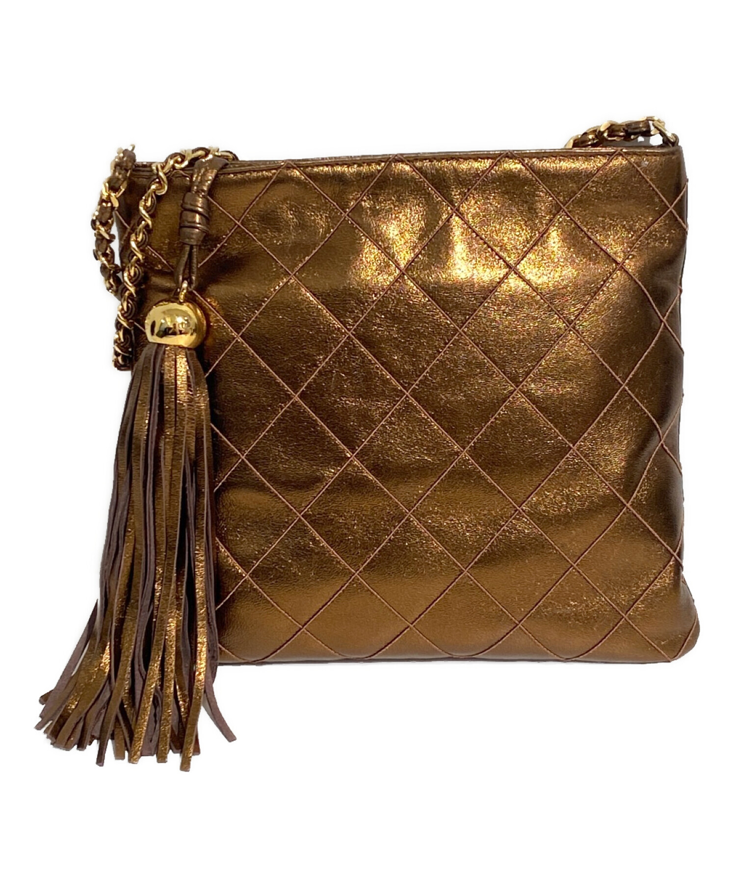 中古・古着通販】CHANEL (シャネル) マトラッセチェーンショルダー 