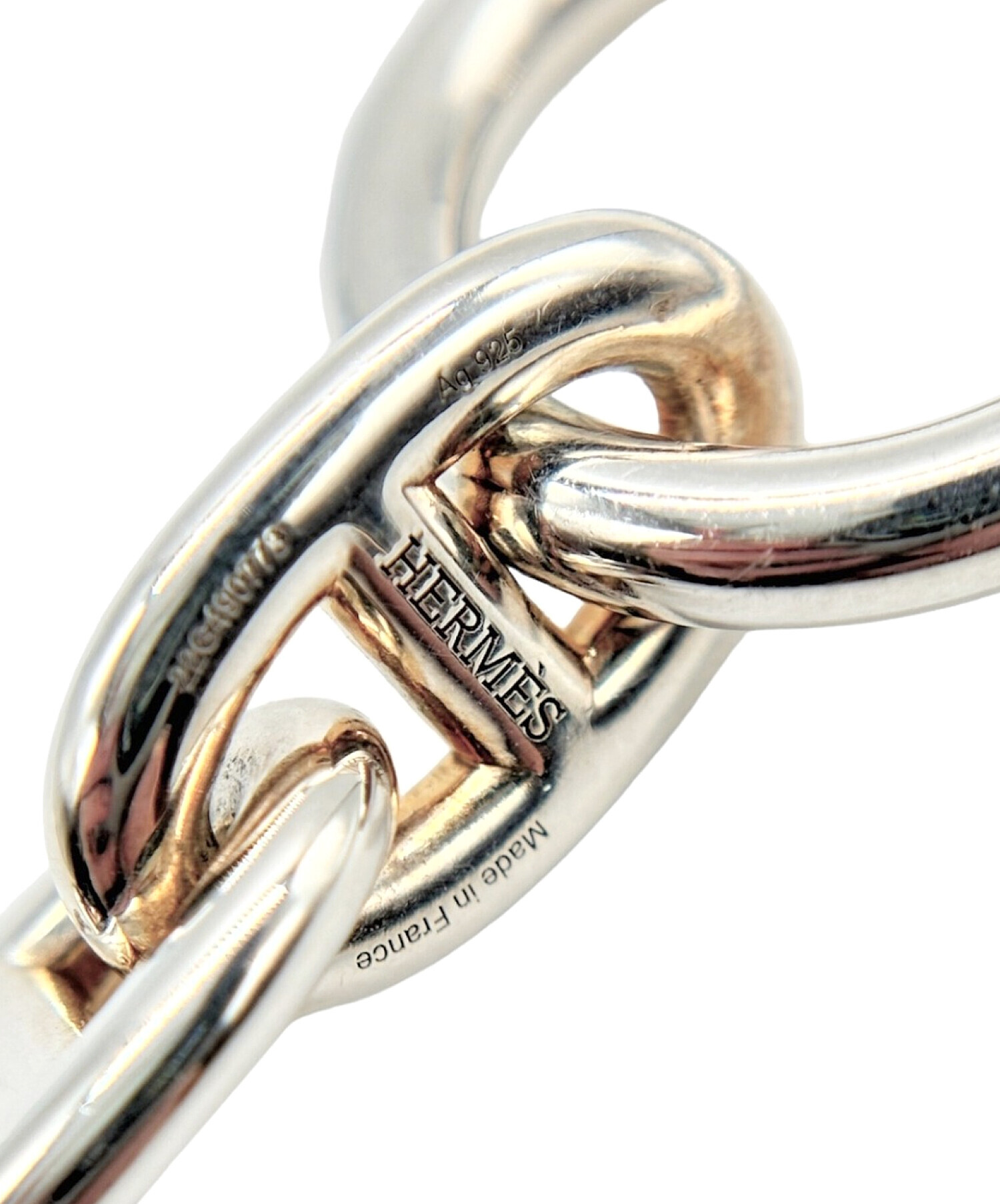 中古・古着通販】HERMES (エルメス) シェーヌダンクル MM シルバー  