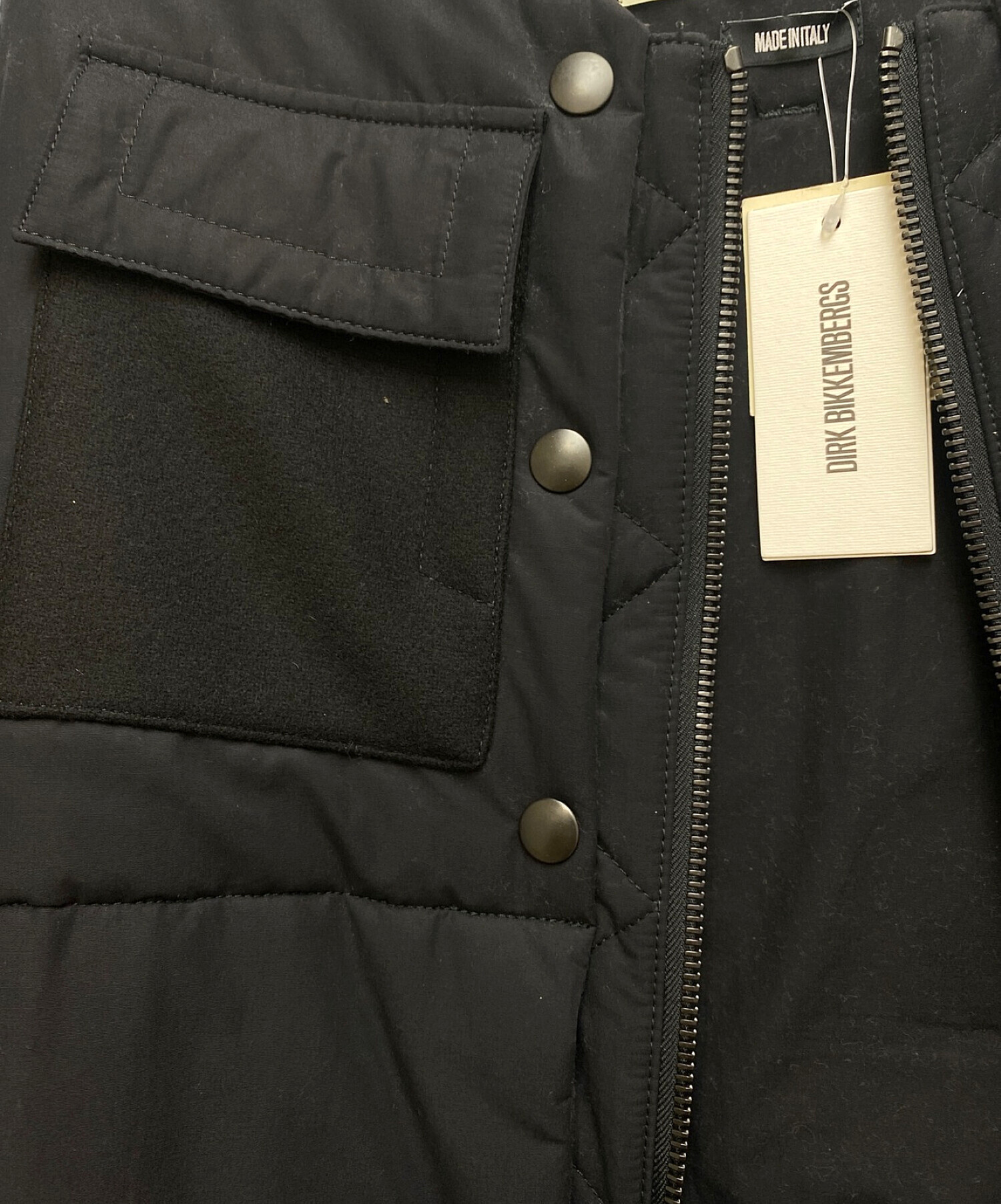 DIRK BIKKEMBERGS 2000年代前半 チェーン付き中綿ジャケット 中古・古着通販】DIRK BIKKEMBERGS (ダークビッケンバーグ) 中綿