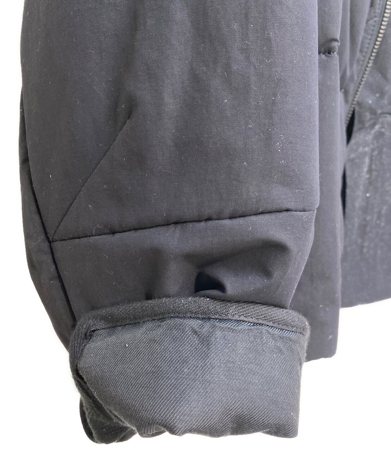 DIRK BIKKEMBERGS 2000年代前半 チェーン付き中綿ジャケット Dirk Bikkembergs 2000's leather jacket with lace zipper detail