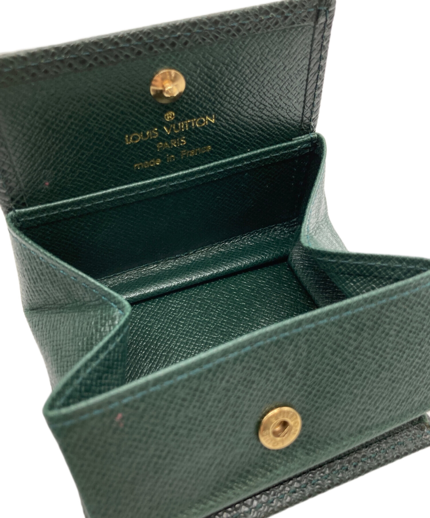 LOUIS VUITTON コインケース M30384 グリーン LOUIS VUITTON グリーン コインケース LOUIS VUITTON ヴィトン コイン