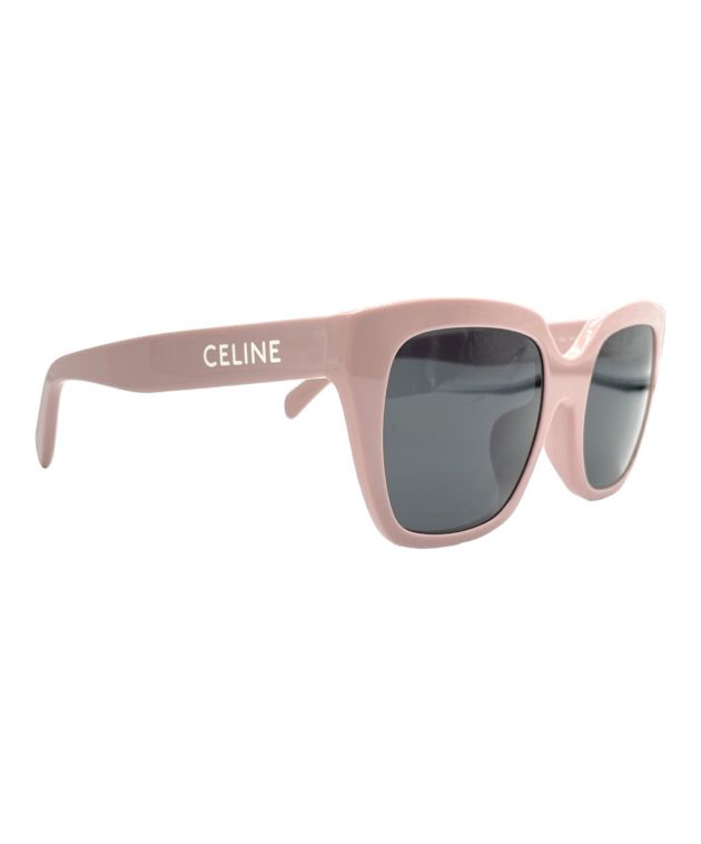 CELINE セリーヌ サングラス  ピンク 【古着】【中古】【送料無料】 中古・古着通販】CELINE (セリーヌ) バタフライサングラス ピンク