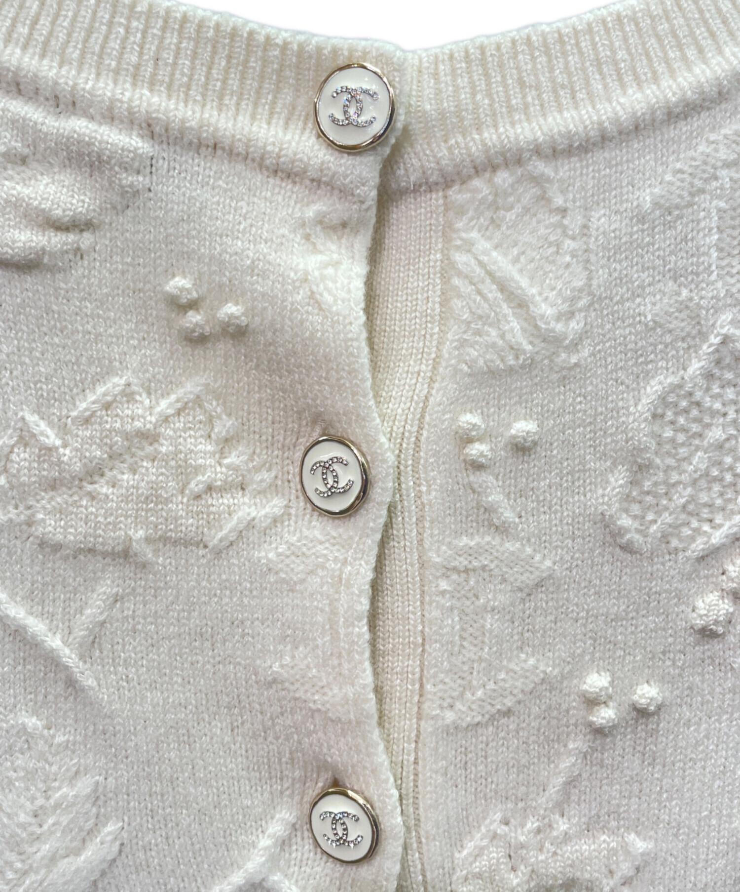 中古・古着通販】CHANEL (シャネル) カシミヤウールニットワンピース