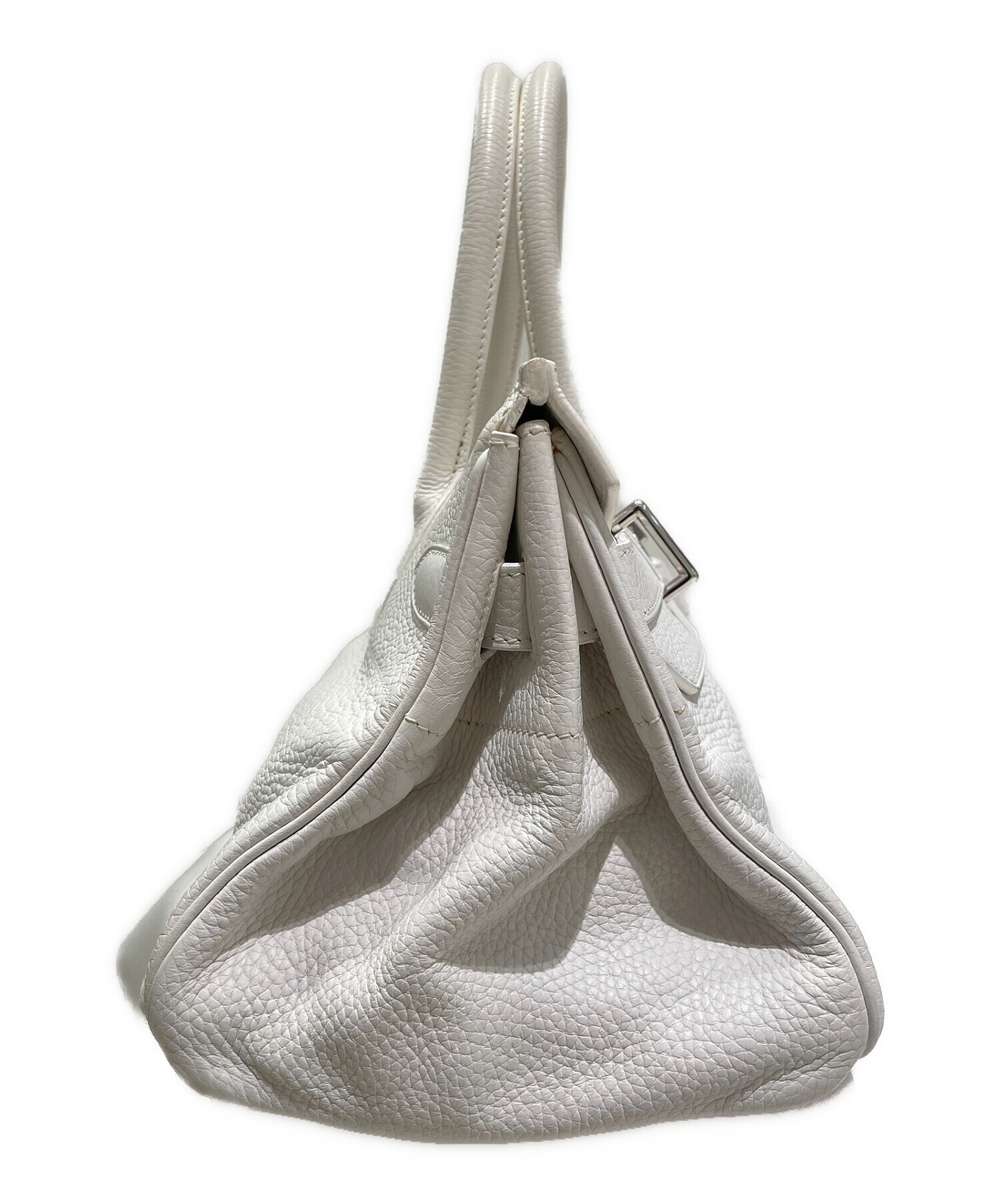 中古・古着通販】HERMES (エルメス) ショルダーバーキン ホワイト