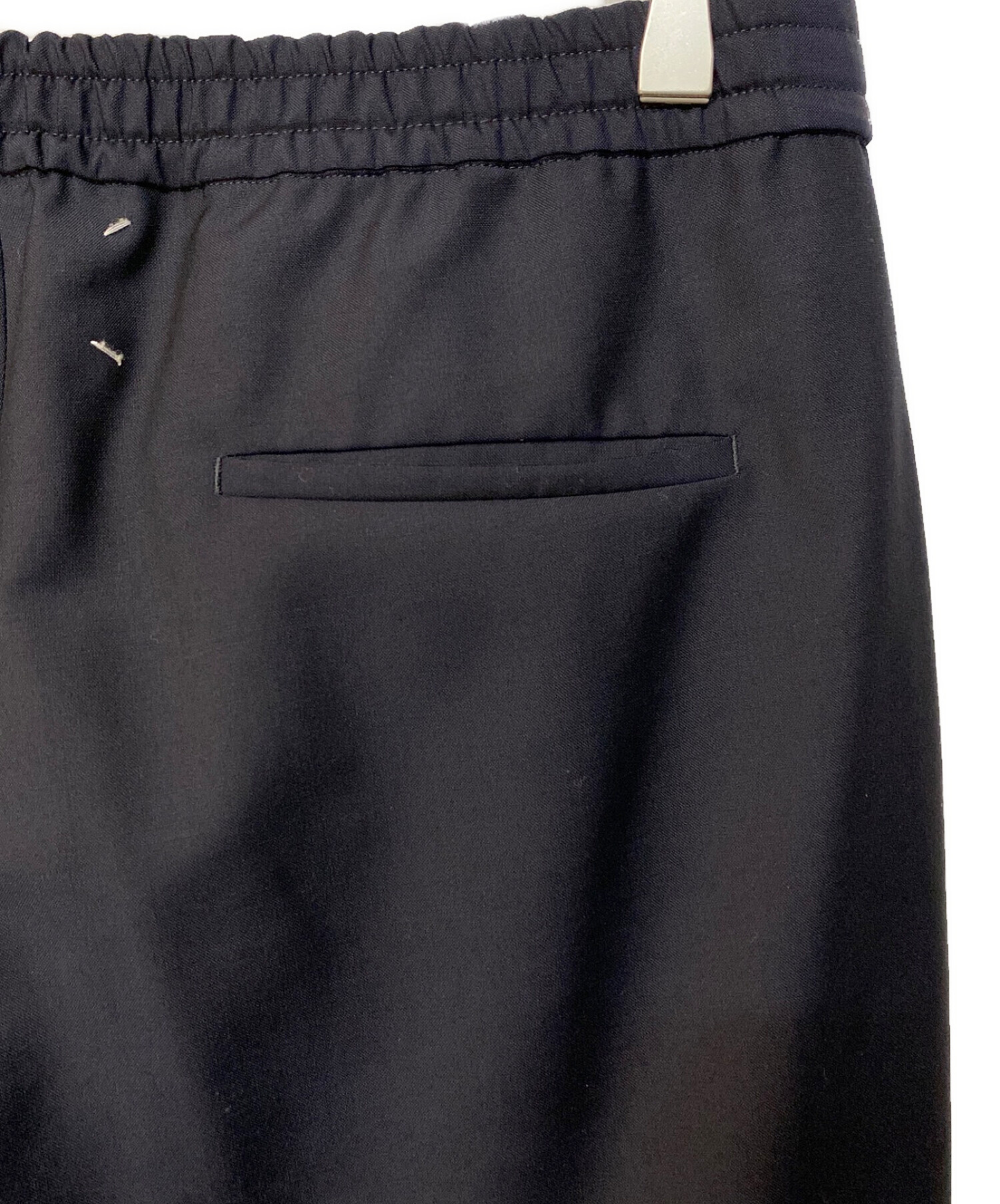 新品未使用　24SS　メゾンマルジェラ　ドローコードスラックス　48　ブラック 中古・古着通販】Maison Margiela (メゾンマルジェラ) ドローコード