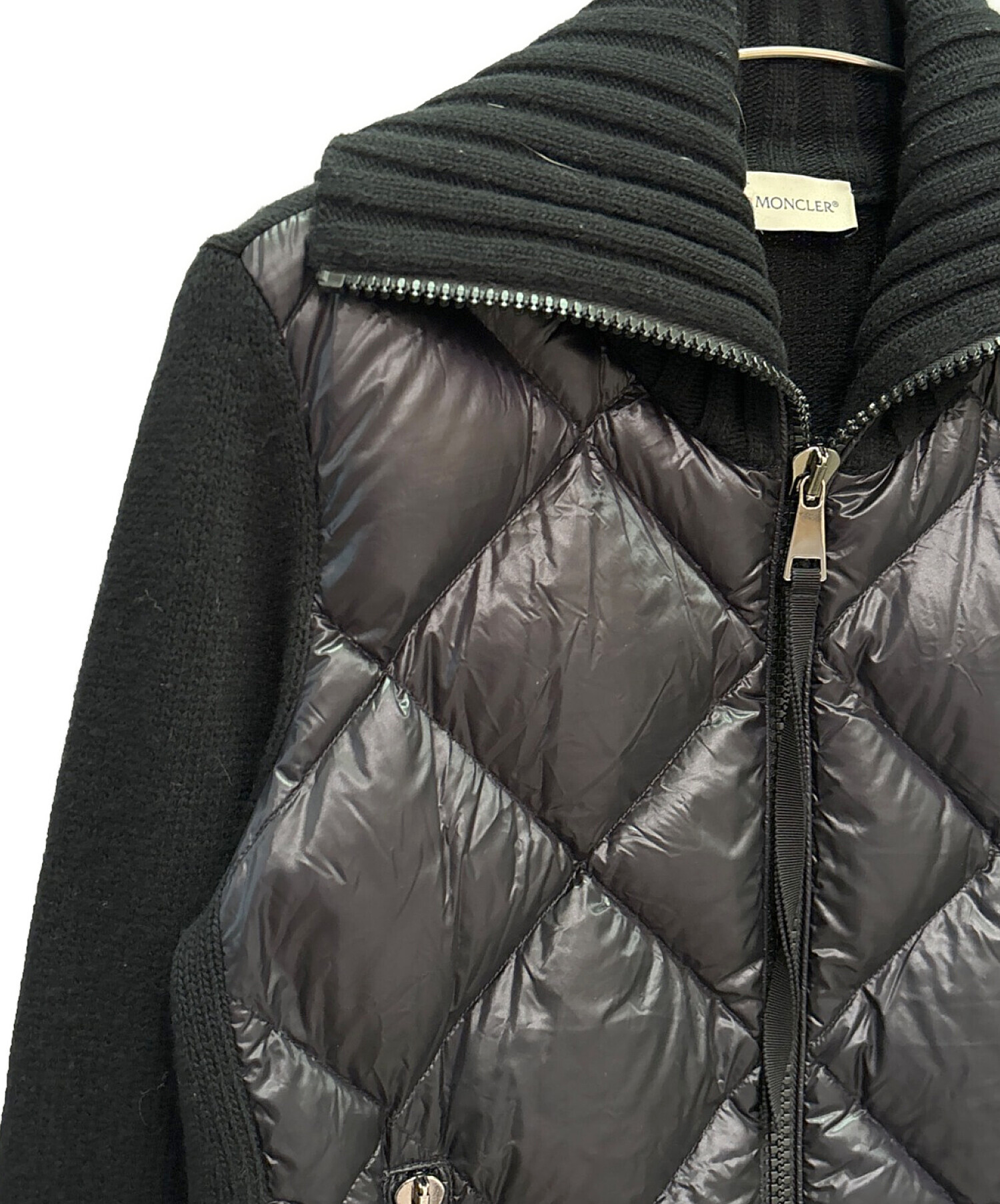 中古・古着通販】MONCLER (モンクレール) CARDIGAN TRICOT ダウン 