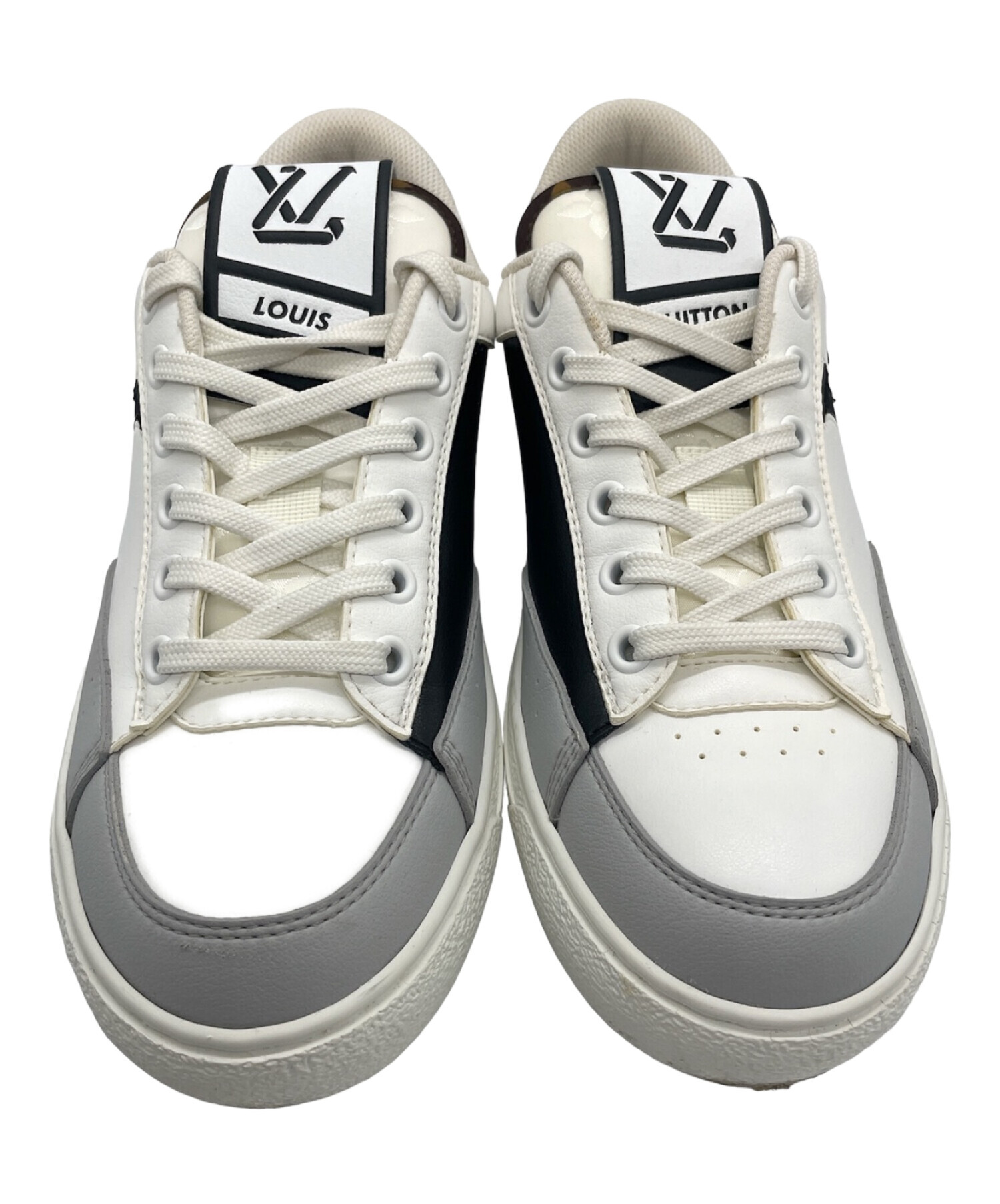 中古・古着通販】LOUIS VUITTON (ルイ ヴィトン) レザースニーカー