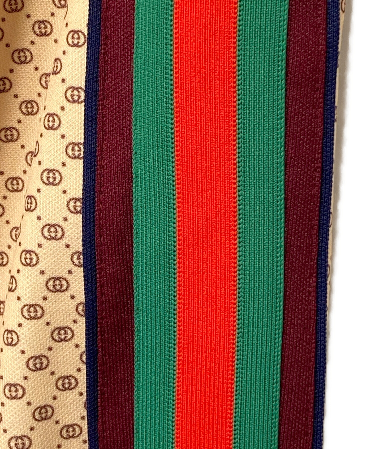 中古・古着通販】GUCCI (グッチ) サイドラインロゴトラックパンツ