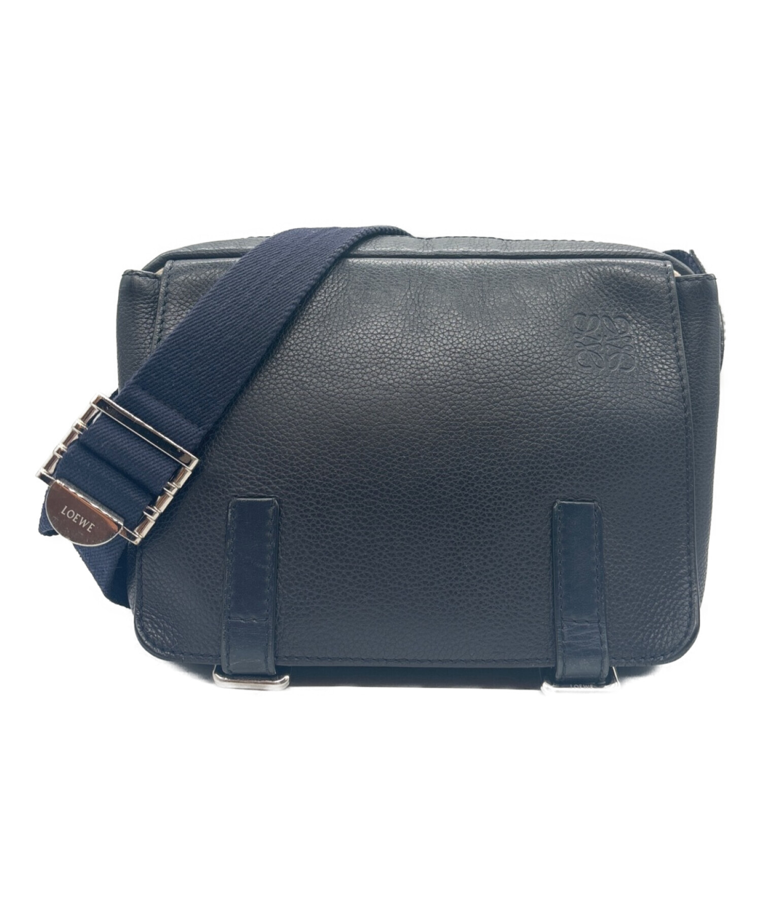 中古・古着通販】LOEWE (ロエベ) ミリタリー メッセンジャーバッグXS