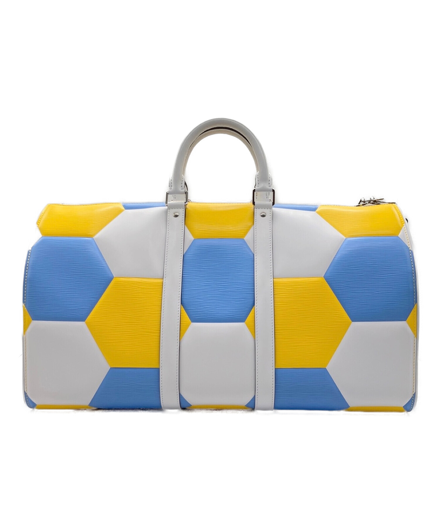 中古・古着通販】LOUIS VUITTON (ルイ ヴィトン) キーポル50 ホワイト 