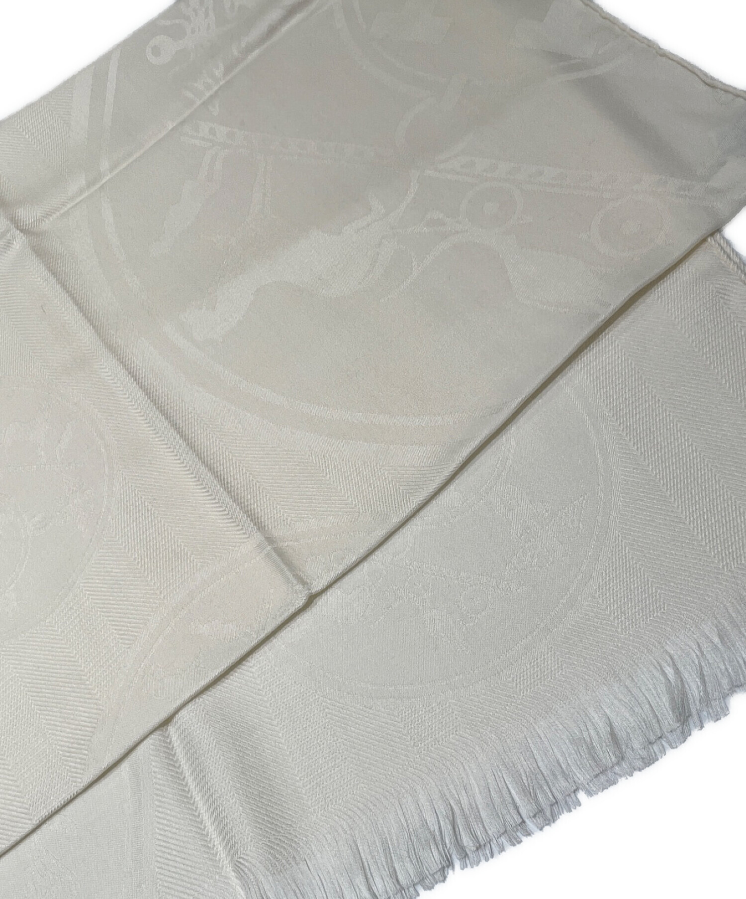 エルメス ニュー・リブリス 大判ストール イヴォワールホワイト【中古】 楽天市場】エルメス HERMES ニューリブリス ストール