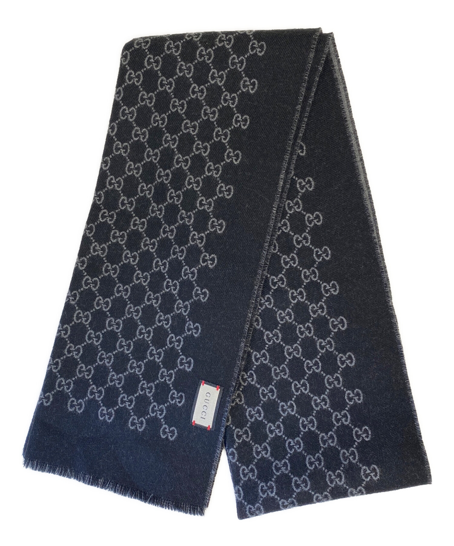 中古・古着通販】GUCCI (グッチ) GG wool muffler（GGウールマフラー