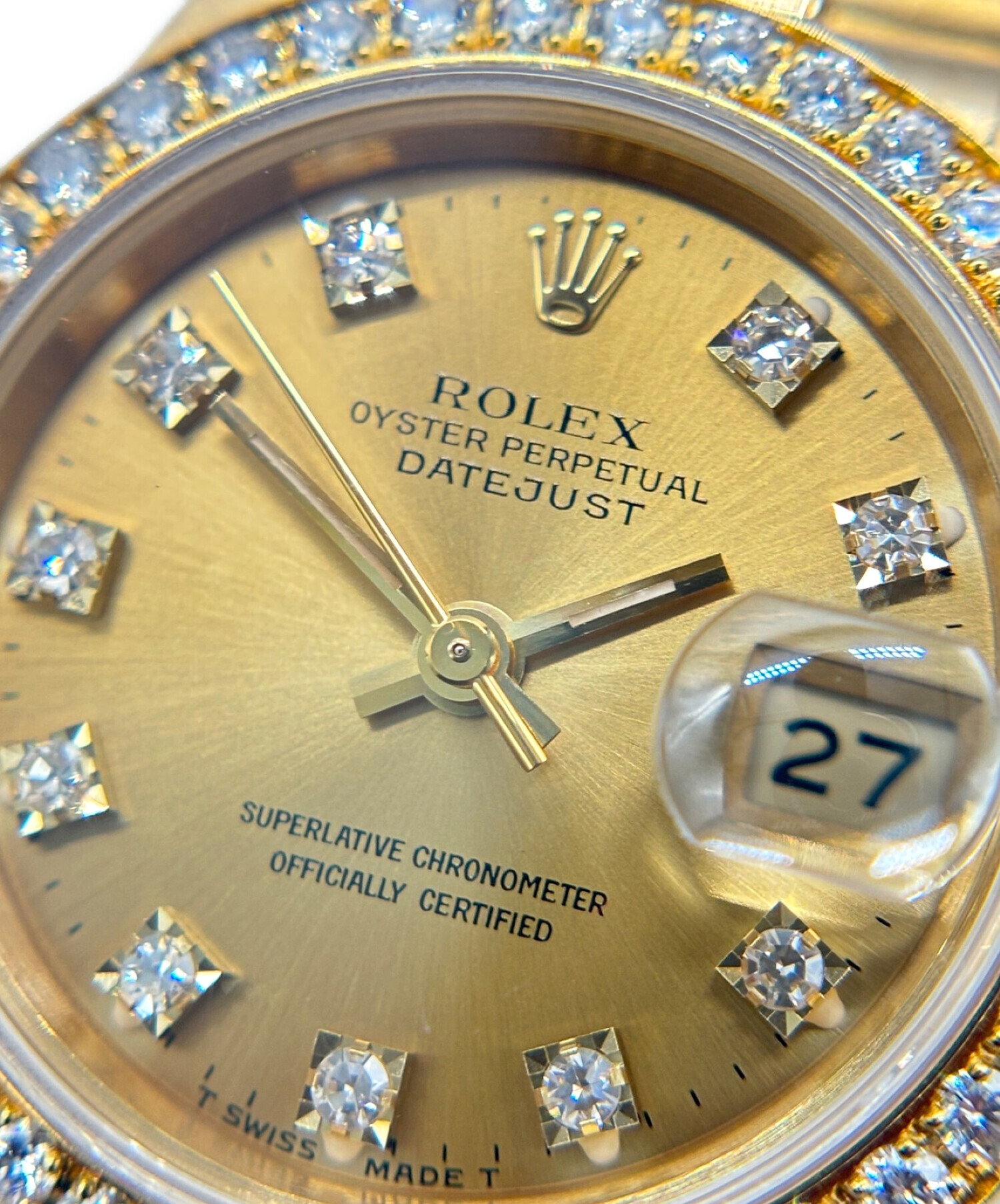 中古・古着通販】ROLEX (ロレックス) デイトジャスト レディ 10P