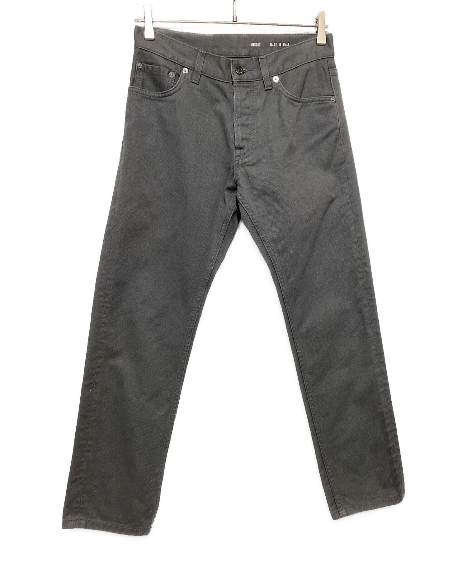 中古・古着通販】Berluti (ベルルッティ) デニムパンツ ライトグレー