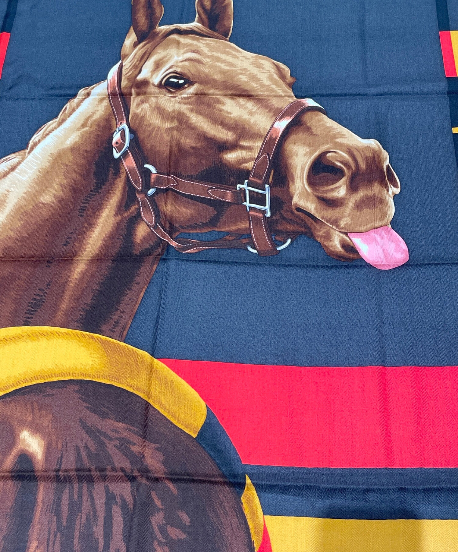 中古・古着通販】HERMES (エルメス) カレ 100/ROCABAR DE RIRE