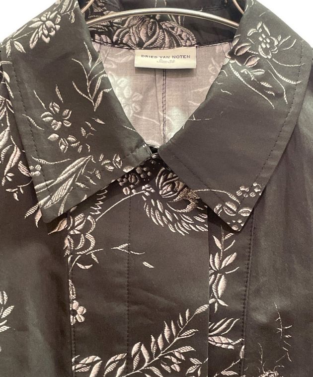 DRIES VAN NOTEN 刺繍　シャツ　ジャケット 中古・古着通販】DRIES VAN NOTEN (ドリスヴァンノッテン) 刺繍転写