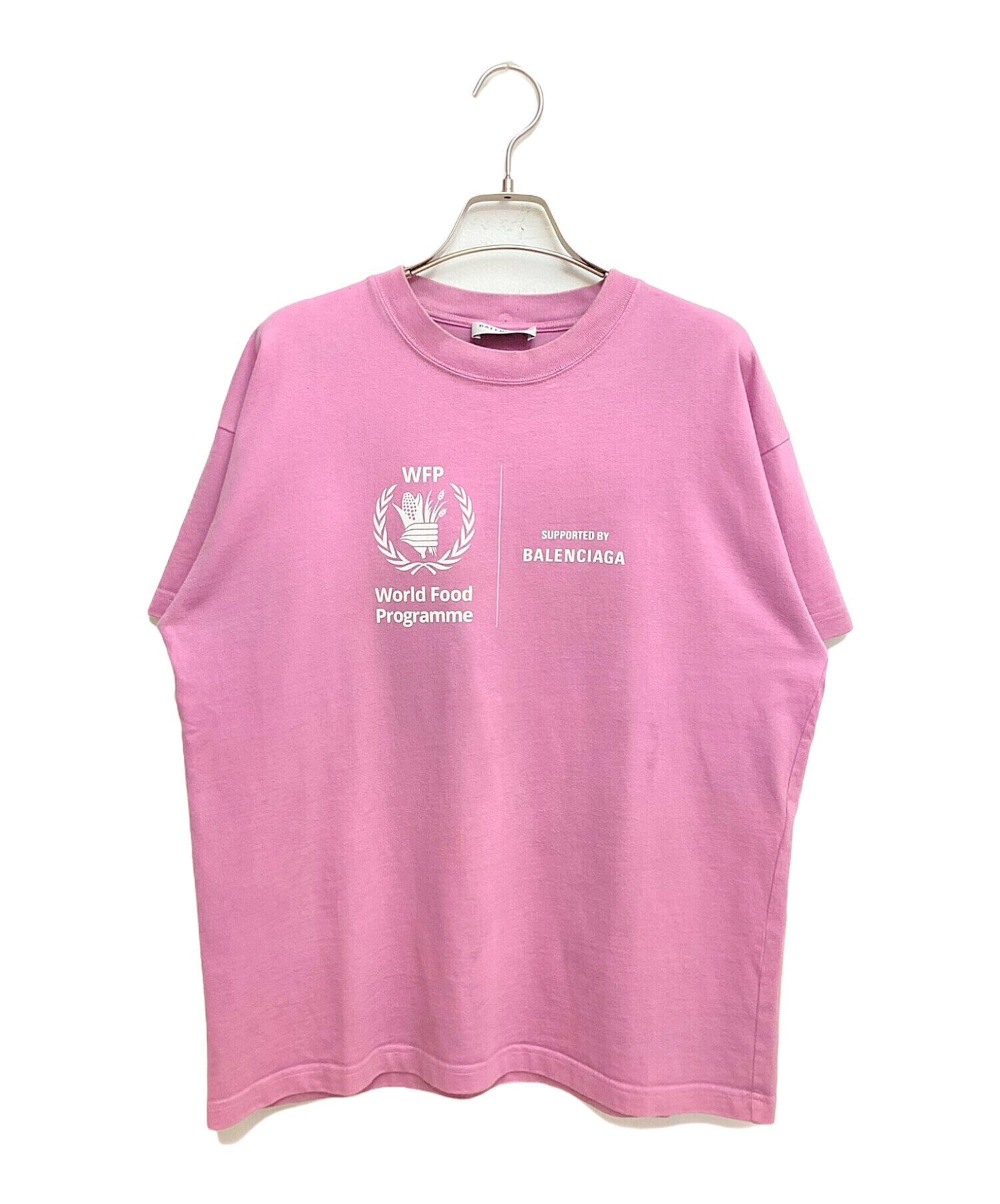中古・古着通販】BALENCIAGA (バレンシアガ) WFPロゴ半袖カットソー 