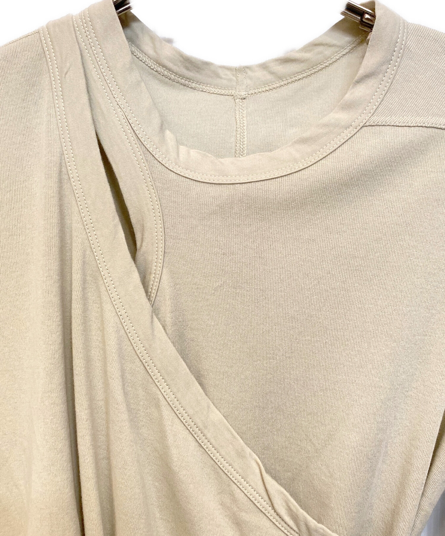 Rick Owens 21fw BANANA LS / バナナ ロングスリーブ 中古・古着通販】RICK OWENS (リックオウエンス) Banana LS Top