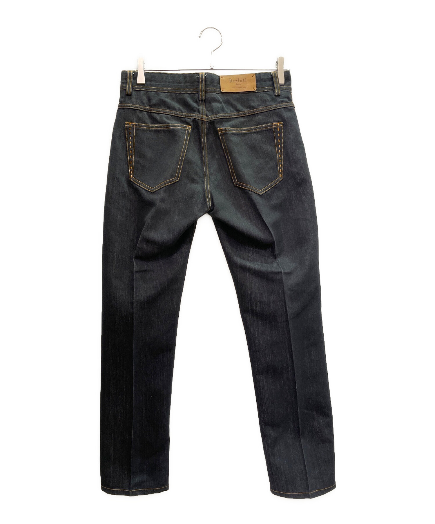 ベルルッティ Berluti ジーンズ サイズ46 R18TDU38DABG 中古・古着通販】Berluti (ベルルッティ) Berluti ステッチデニム