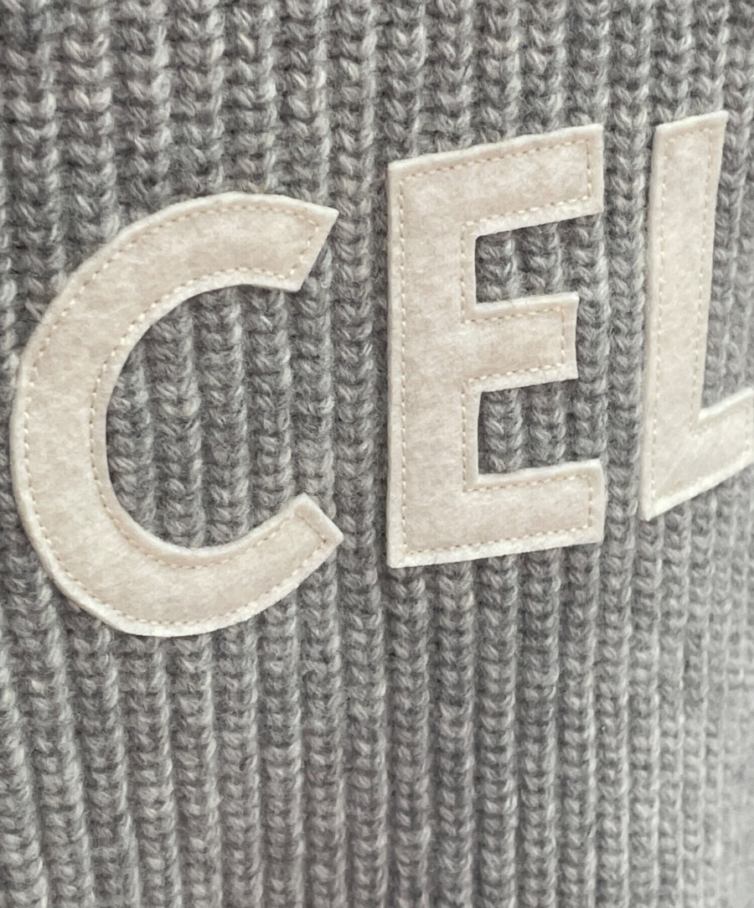 CELINE セリーヌ ロゴ　オーバーサイズ　ニット 関税・送料込 21SS☆CELINE セリーヌ ロゴ オーバーサイズニット