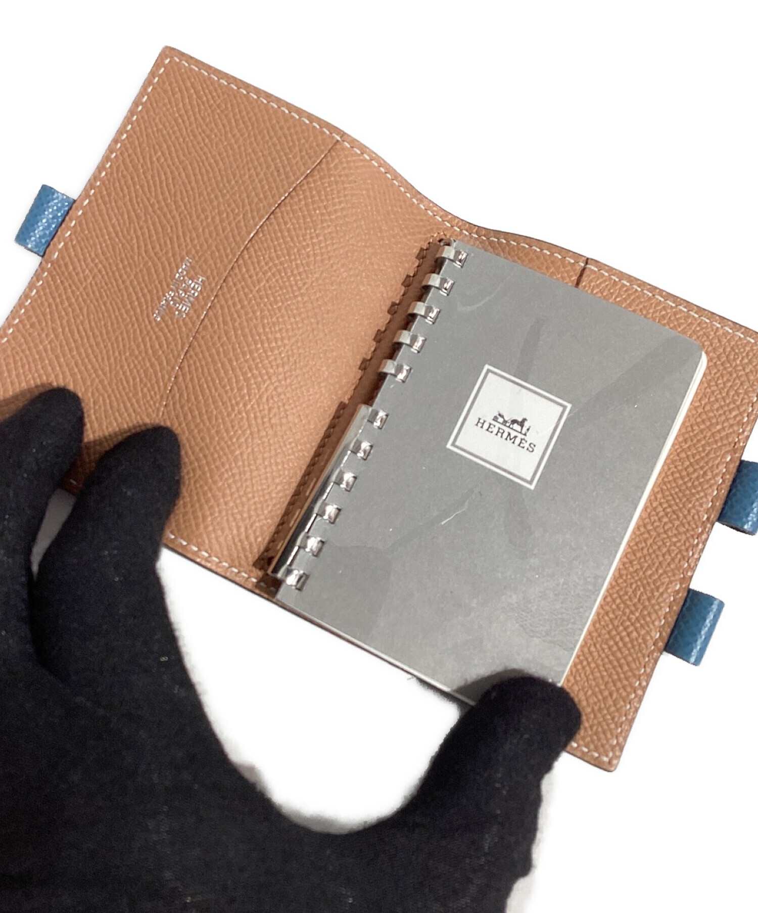 中古・古着通販】HERMES (エルメス) 手帳カバー ブルージーン サイズ