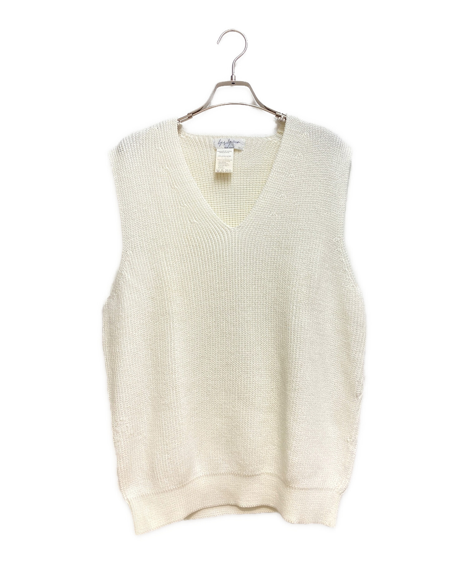 yohji yamamoto pour homme 25ss ニットベスト Yohji Yamamoto pour homme 25ss ニットベスト