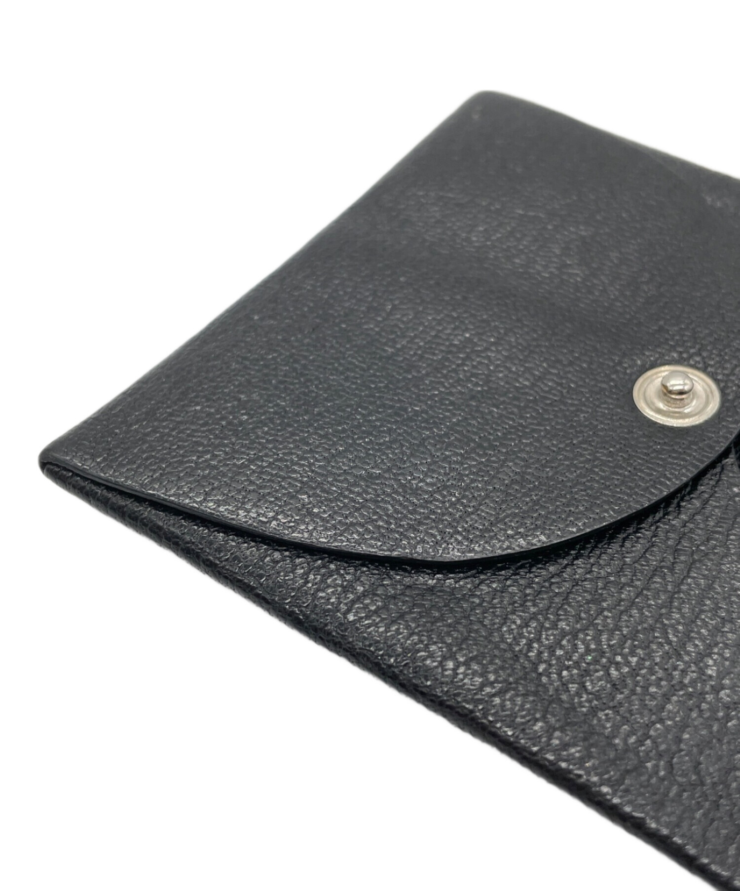 中古・古着通販】HERMES (エルメス) バスティア コインケース ブラック