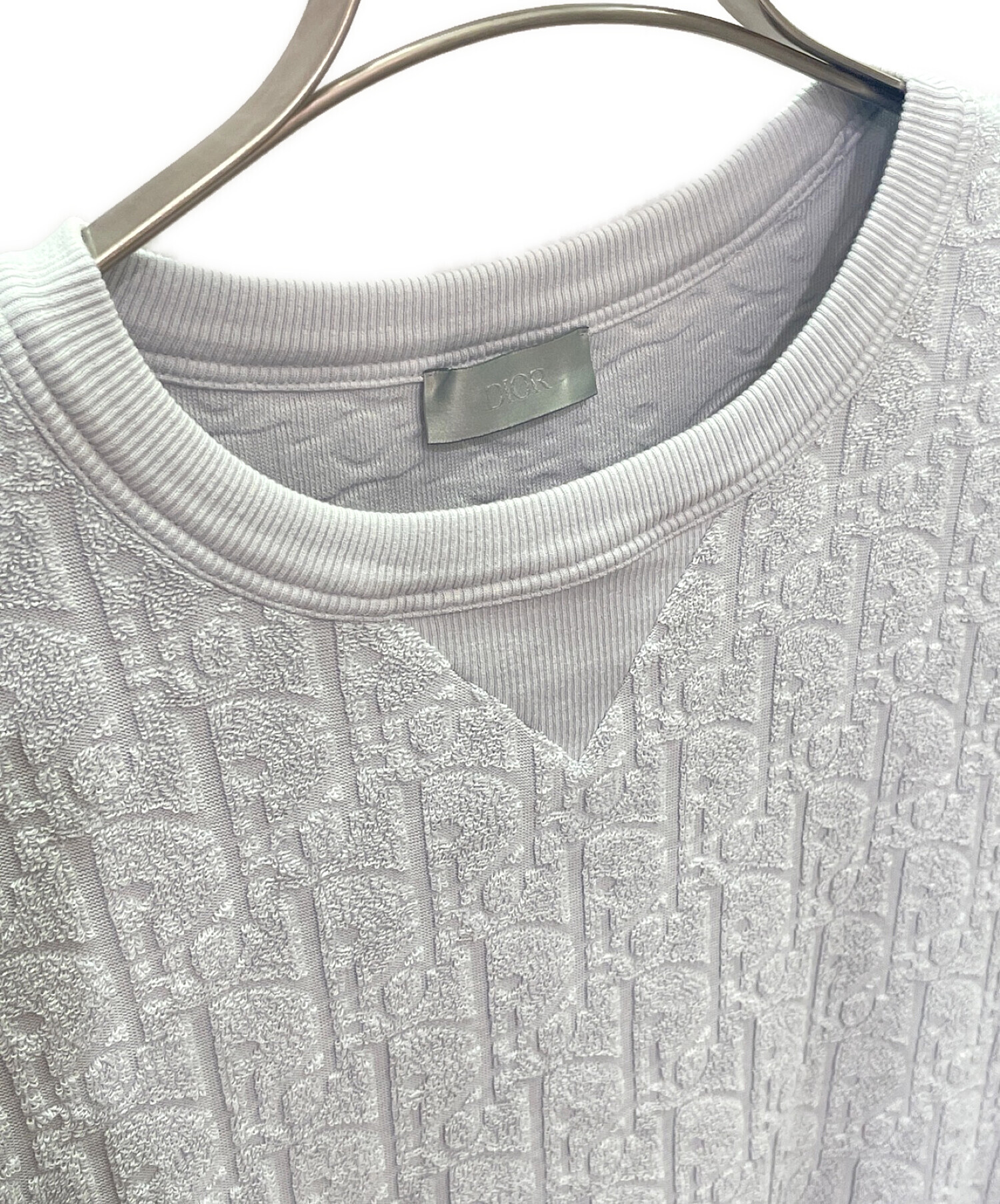 Dior ディオール カットソー 中古・古着通販】Dior (ディオール) Dior Oblique パイル地 カットソー